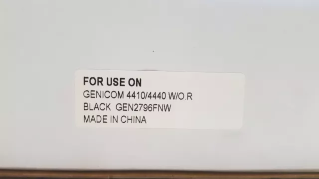 Generic Genicom 4000/4410/4440 Comp Ribbon W/O.R Black GEN2796FNW New See Pics