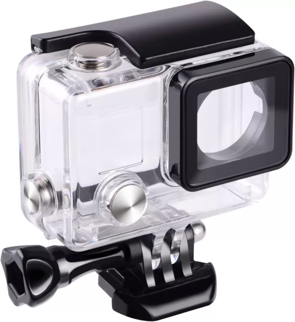 Suptig Waterproof up to 147ft (45m) Case Protective Housing GoPro Hero 4 3 3+