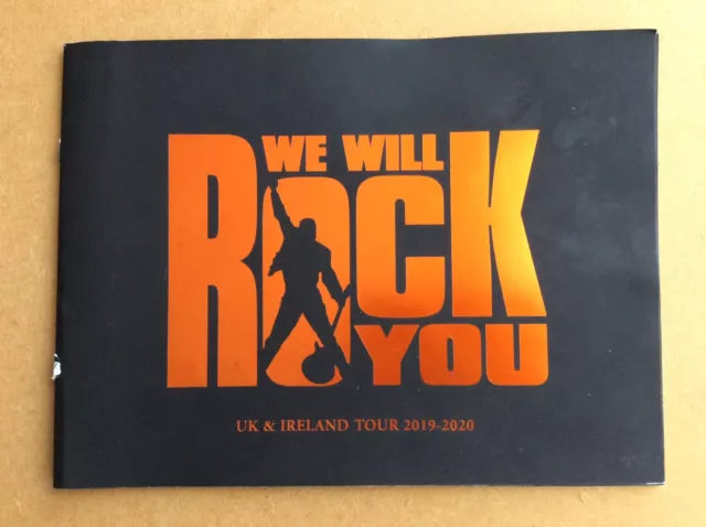 Queen The Musical We Will Rock You UK Ireland Tour 2019-2020 Souvenir Programme