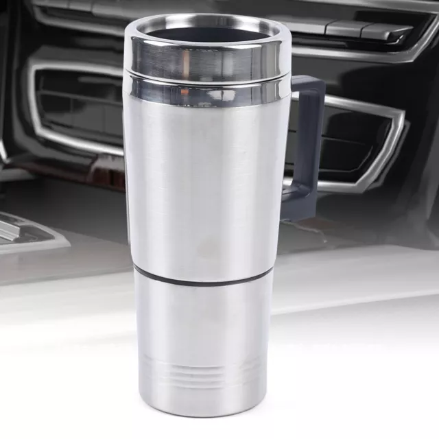 Travel Portable Pot Heated Thermos Mug Kettle 12V Car Heating Cup Coffee Maker