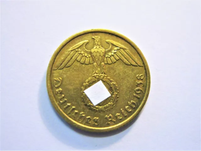 Drittes Reich  10 Reichspfennig  1938 A