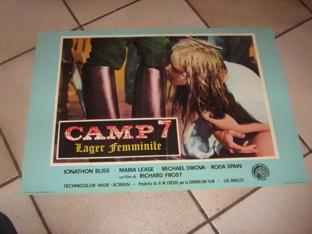 camp 7 lager femminile,BLISS FROST  NAZISMO FASCISMO FOTOBUSTA 1