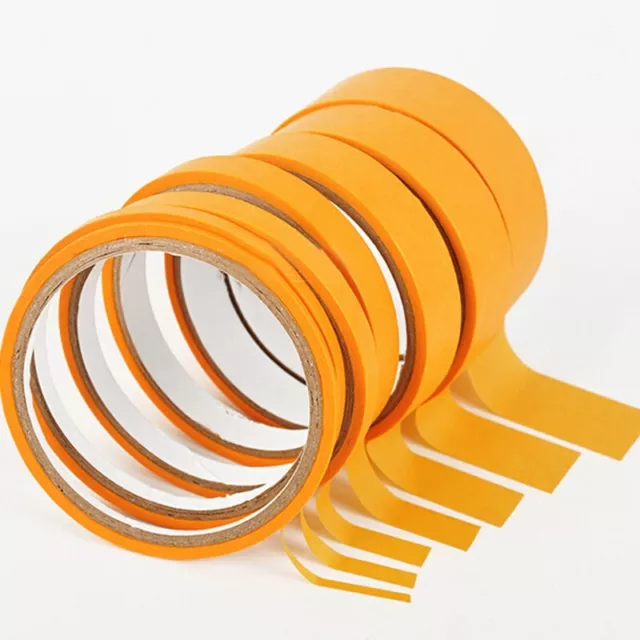 Perfect for Fine Detailing Model Covering Tape Fine Line 2mm 6mm Yellow