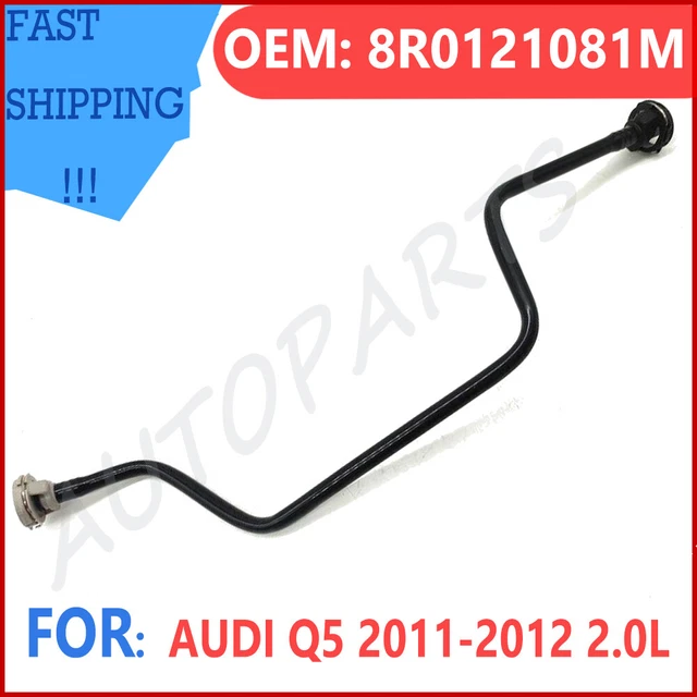 COOLANT TANK FRONT Radiator Overflow Hose Pipe for Audi Q5 2.0 A4