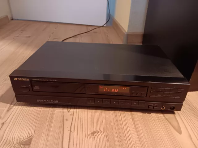 SANSUI CD-117 K II  Compact Disc Player