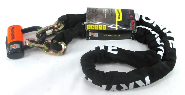 Kryptonite - 1217 New Your Chain & Evolution Series 4 Disc Lock - 5.5' x 12mm