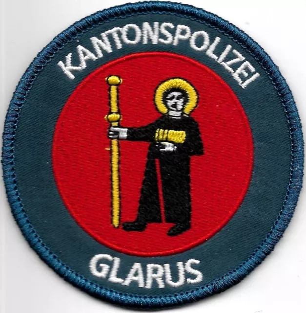 SCHWEIZ Kantonspolizei * GLARUS * Police Patch Polizei Abzeichen wie Gendarmerie