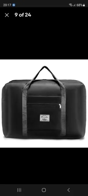 Airline Underseat Travel Holdall Cabin Bag Carry on Hand Luggage Bag 45x35x17cm