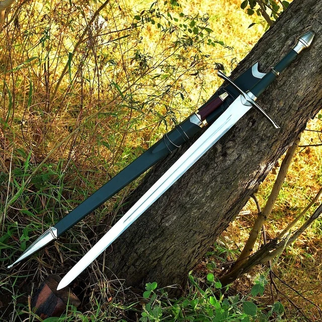 Custom Hand forged Carbon steel viking Sword Battle Ready sword Anniversary Gift