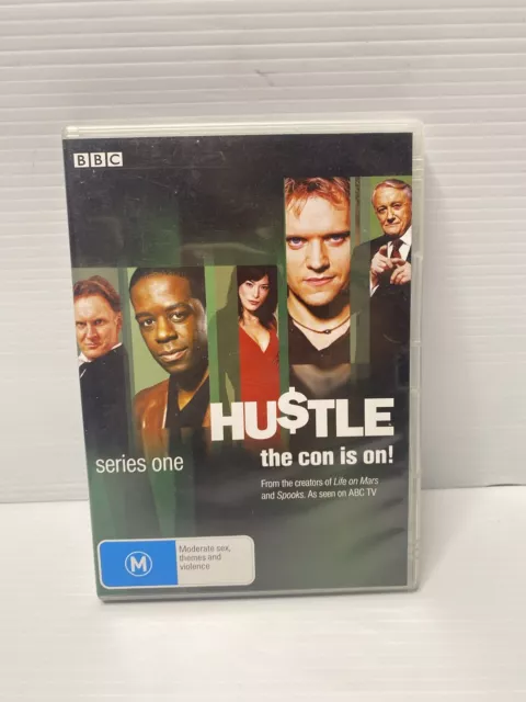 Hustle : BBC TV Series 1 (DVD, 2004) Region 4 PAL - FREE TRACKED POSTAGE VGC