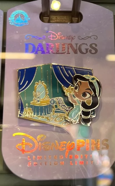 2023 DISNEY PARKS Darlings Princess Jasmine Aladdin LE Pin On Pin $27. ...