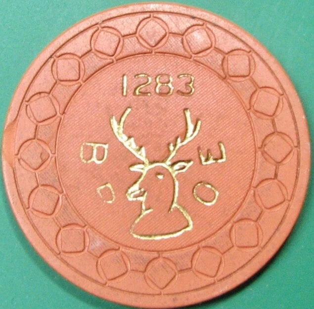 $1 Casino Chip. BPOE 1283, McMinnville, OR. Y70.