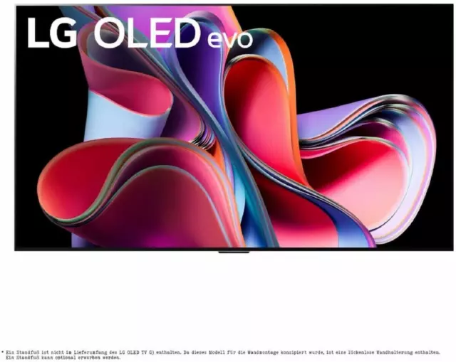 LG OLED83G39LA, 4K-Fernseher, 83 Zoll/210cm, Triple Tuner, Smart TV, WLAN, F