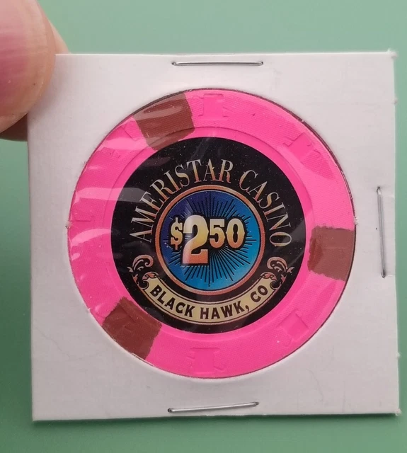 Vintage! AMERISTAR CASINO (Black Hawk, Colorado) $2.50 GAMING CHIP