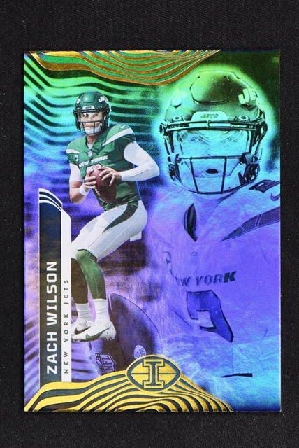 2022 Illusions Football Base #76 Zach Wilson - New York Jets