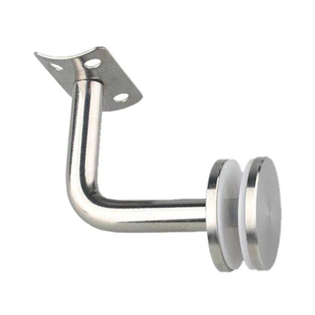 Support mural fiable support bannister escalier argent