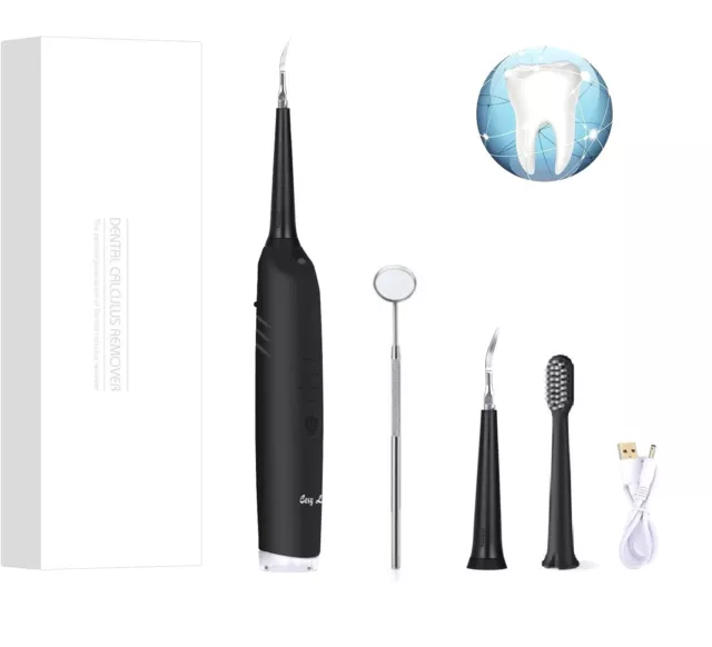 Limpiador  de cálculo dental eléctrico, rascador de dientes sónico cepillo