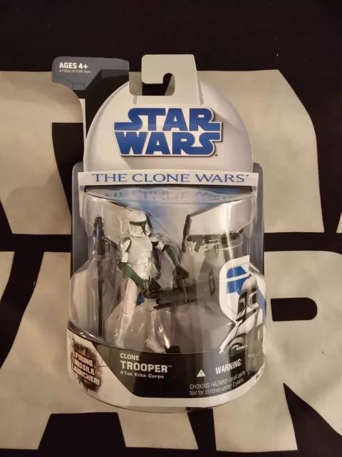 Clone Trooper 41st Elite Corps No. 26 STAR WARS The Clone Wars TCW MOC