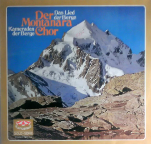 LP  Der Montanara Chor ‎– Das Lied Der Berge - Kameraden Der Berge