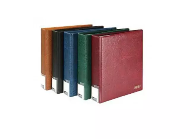 LINDNER 3503-G Grün Publica LS Ringbinder Album Universal A4 (leer)