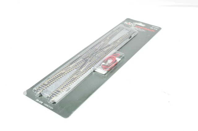 Rail Double Crossover Kato 20-210 – Échelle N (1/160), Longueur 310mm – Neuf, Pour Réseau De Train Miniature – Fabriqué Au Japon