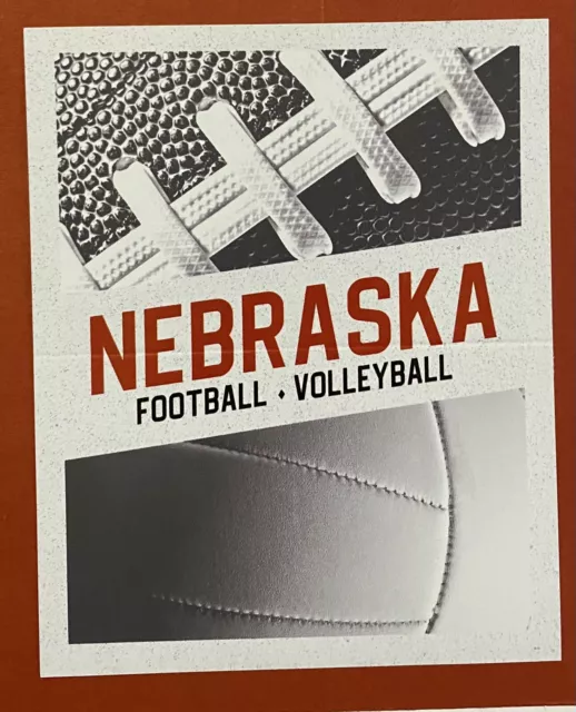 2024 NEBRASKA CORNHUSKERS Schedule 🏈 College Football / Volleyball Sked