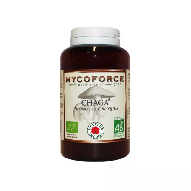 Chaga Mycoforce 150 gélules Bio - Vecteur Energy