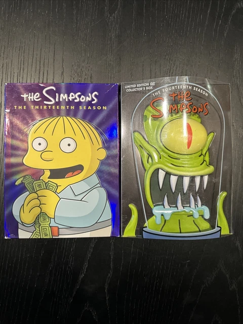 THE SIMPSONS THE Fourteenth Season 14 (4-DVD, Set) With Manual