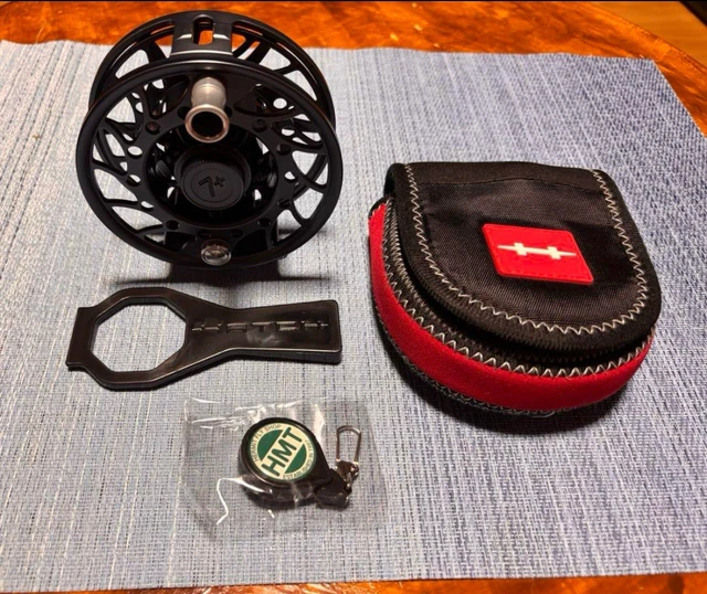 Hatch Iconic 7 Plus Gray/Black Mid（Hatch Iconic Fly Reel