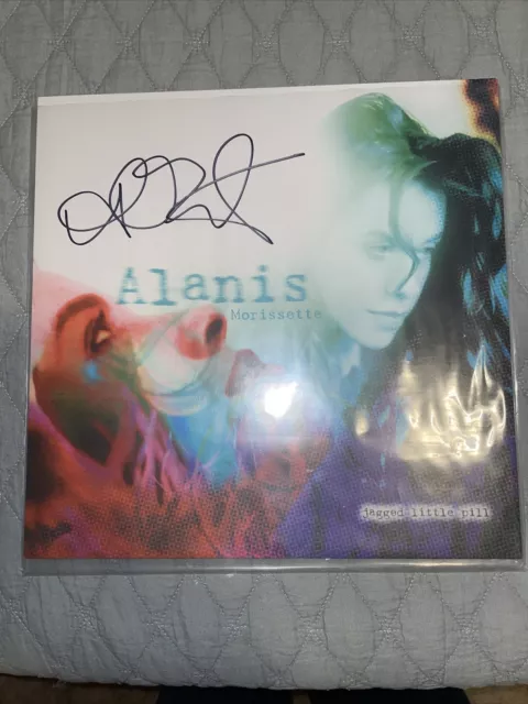 Alanis Morissette Jagged Little Pill LP  Vinyl Signed Autographed JSA