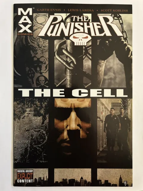 Punisher The Cell #1 Marvel 2005 Max One Shot Garth Ennis Larosa High Grade NM+