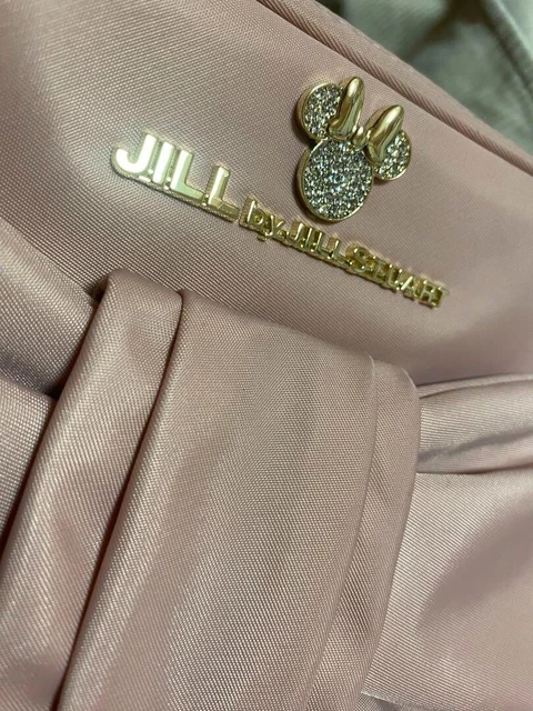 Jill Stuart x Disney Shoulder Bag Minnie Mouse Ribbon Pink Near Mint 2