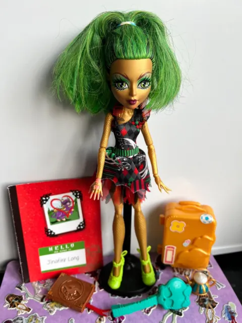 B#3 Monster High Doll - Jinafire Long With Accessories  Authentic Ex Cond