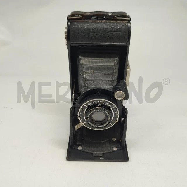 Fotoapparat Fotografie A Faltenbalg Voigtländer bessa Weinlese