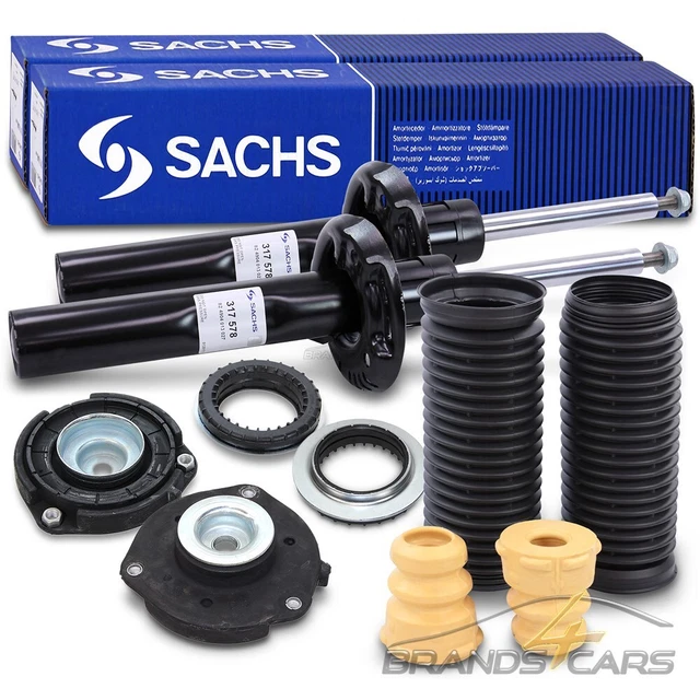 SACHS 2x STOßDÄMPFER +DOMLAGER +SERVICE-KIT VORNE FÜR VW EOS GOLF 5 6 PASSAT