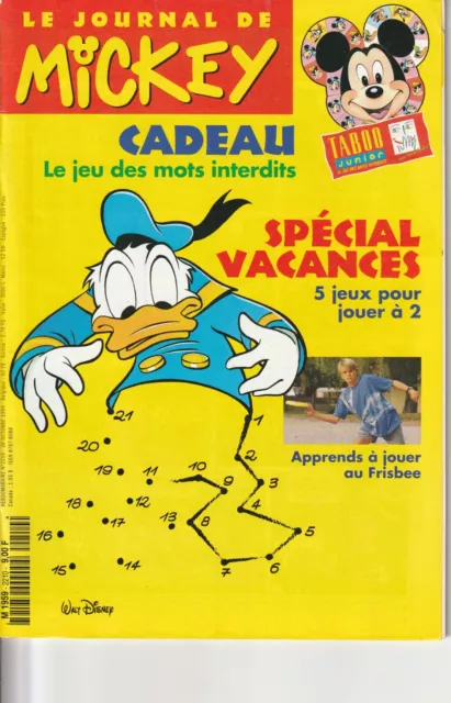 JOURNAL DE MICKEY - SERIE 2200 - 1994 / 1996 - a choisir