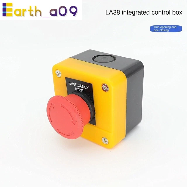LA38 Machine Switch Pushbutton industrial installation 22mm Buttons STOP XB2