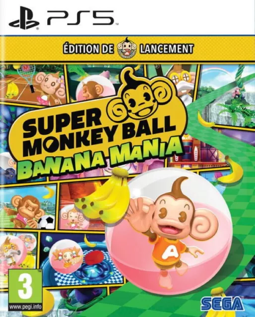 Super Monkey Ball Banana Mania Day One Edition Ps5 Euro New