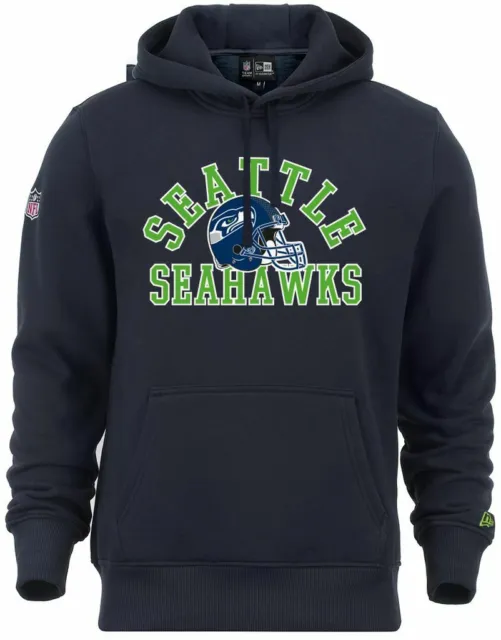 New Era - NFL Seattle Seahawks College Felpa con Cappuccio
