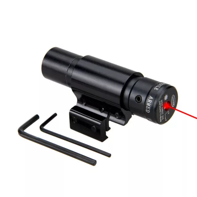 Chasse Tactical Red Laser Lazer Faisceau Dot Sight portée pour pistolet fusil