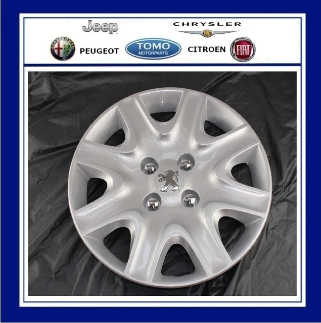 NEW GENUINE PEUGEOT 207 15" Wheel Trim x1 8 spoke Hub Cap(Brisbane
