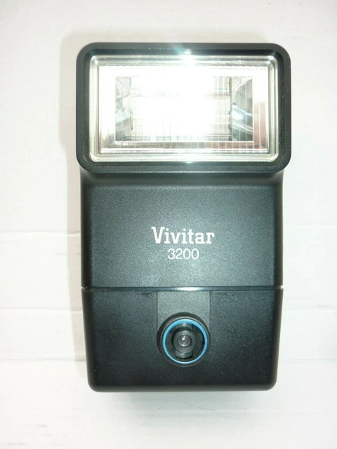 Flash vivitar 3200 fixation sabot pour appareil photos 35 m/m NG 60 vintage