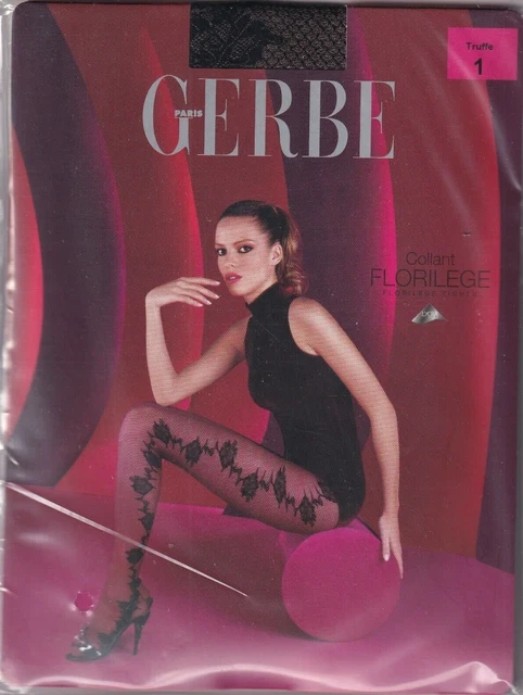 Collant Fantaisie Noir Et Or Gaspard Yurkievich Par Gerbe - Taille 1 - Neuf Avec étiquettes