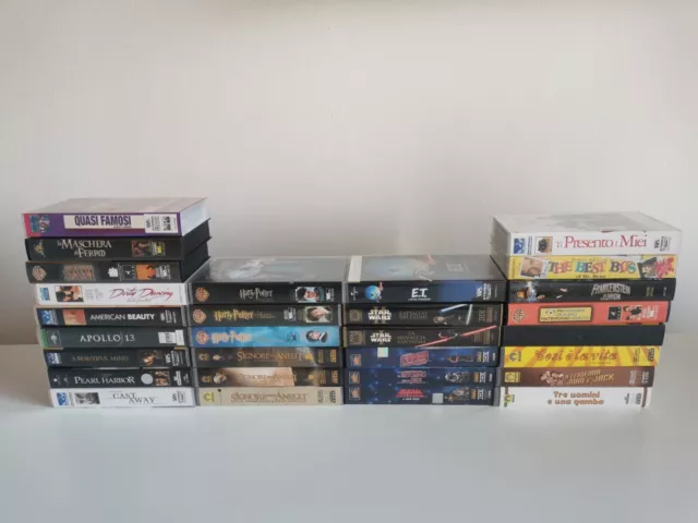 Vhs Originali Film Assortiti In Ottime Condizioni!