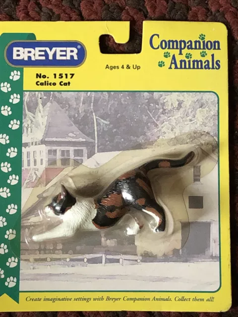 Breyer~Calico Stretching Cat~Kitty~2000-2004~Companion Animal~New~Package Damage