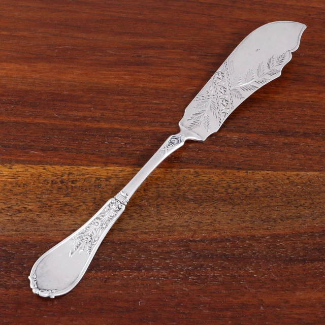 DURGIN AESTHETIC COIN Silver Master Butter Spreader Spray 1870 No