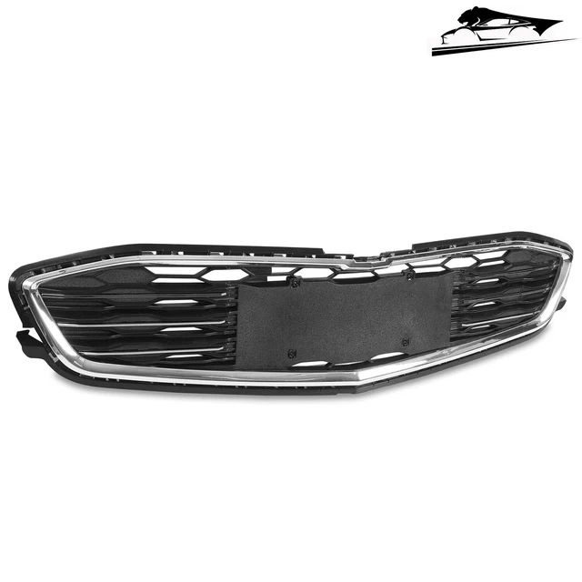 MESH CHROME Front Bumper Lower Grille For Chevy Malibu 16 17