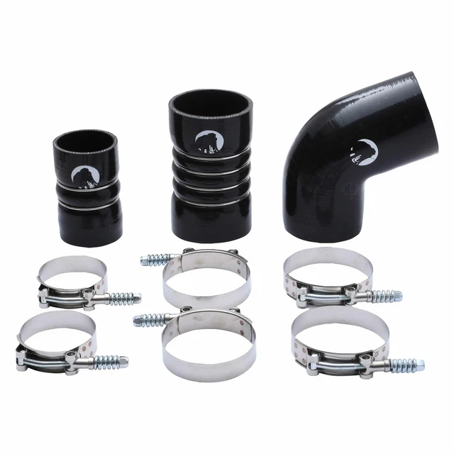 Heavy Duty Intercooler Boot Kit Fits 2006-2010 Chevy/GMC 2500/3500 6.6L Duramax