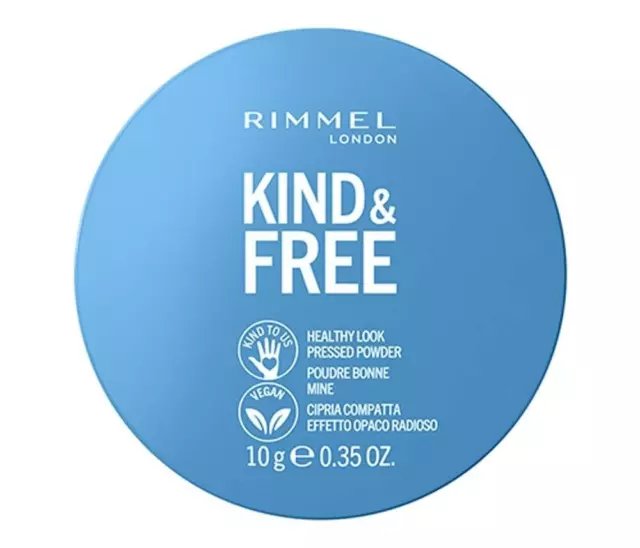 Kind & Free 040tan Poudre compact vegan RIMMEL LONDON