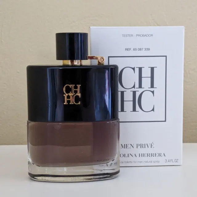 Carolina Herrera CH Men Prive Eau De Toilette 3.4 oz 100 ml Cologne For Men